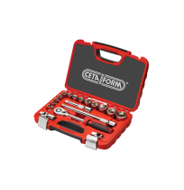 C20-18PH2 18 Parça 1/2" 6 Köşe Lokma Takımı